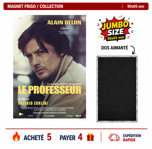 Magnet frigo alain delon - delon,