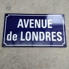 Ancienne Plaque Émaillée