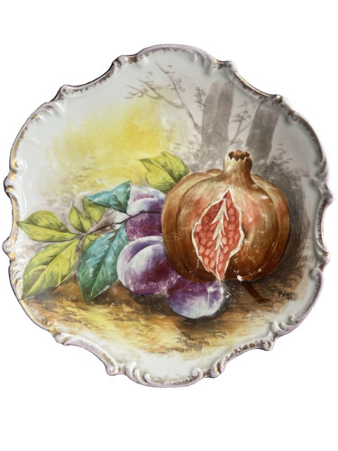 Assiette ancienne porcelaine - ancienne,