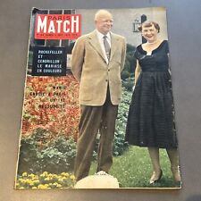 Paris Match Numéro 543 septembre 1959 stev rockfeller eisenhower sempe