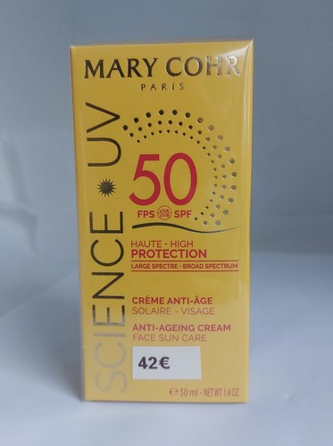Mary cohr science crème - uv,