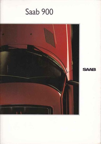 Catalogue brochure saab 900 - brochure,