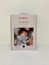 BabyBjorn Baby Mini Carrier - Black Leopard