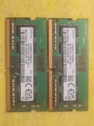 Barrette mémoire 2x4gb ddr4 - barrette,