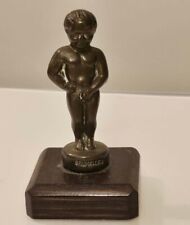 STATUETTE MANNEKEN PIS BRUXELLES ANCIENNE FIGURINE BRONZE CHÉRUBIN Art Déco 1930