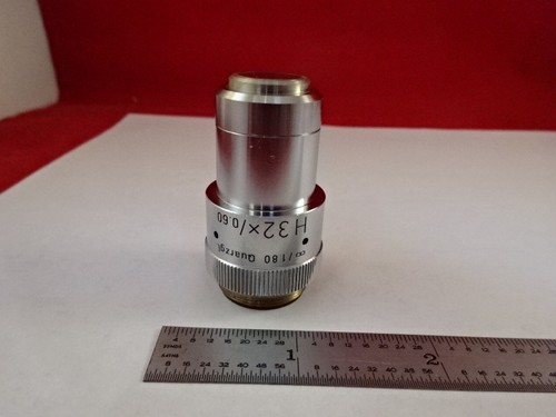 Partie objectif microscope - partie, d'objectif