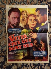 Affiche [Belge] 1954 VETIR