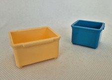 2 BACS DE RANGEMENT COULEURS