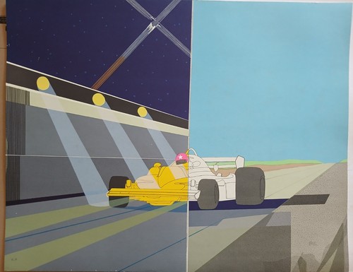 Lithographie raymond loewy - raymond,