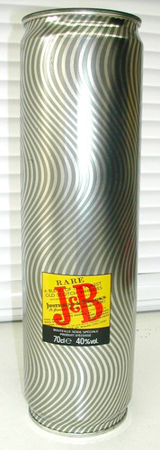 Boîte métal whisky j b - boîte,