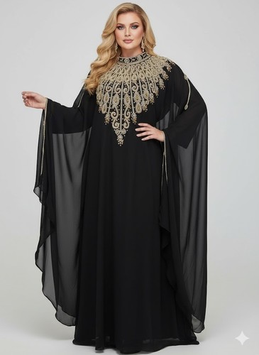 Georgette élégante robe