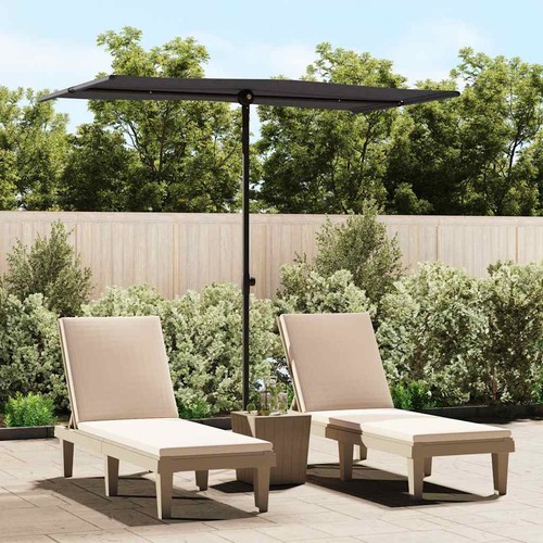 Garden parasol with aluminum - garden,