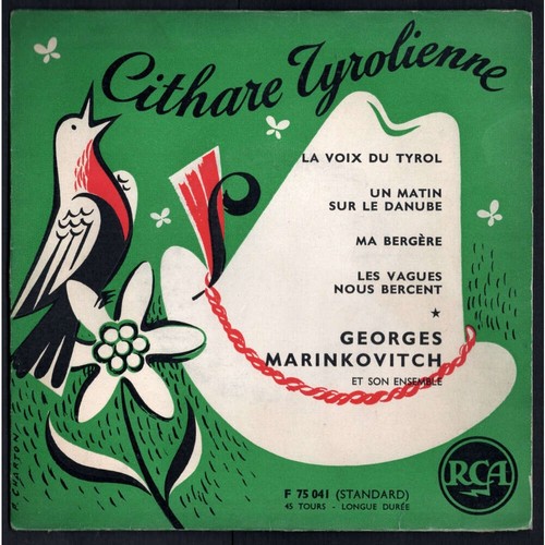Georges marinkovitch cithare - -,