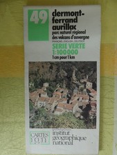 CARTE IGN serie verte 49