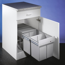 WESCO 8010111 Poubelle double