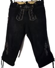 Pantalon en cuir à genoux