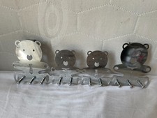 porte vetement famille ours