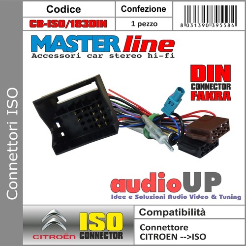 Connecteur iso autoradio - iso,
