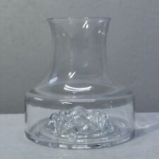 Orrefors Sweden Carafe Decanter Wine Flora Scandinavian Design 1970s