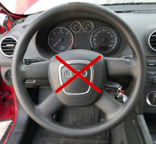 Volant audi 4 branches - audi, 8p,