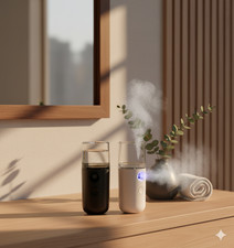 Brumisateur Portable USB Rechargeable – Rafraîchisseur d’Air & Visage – Mini Hum