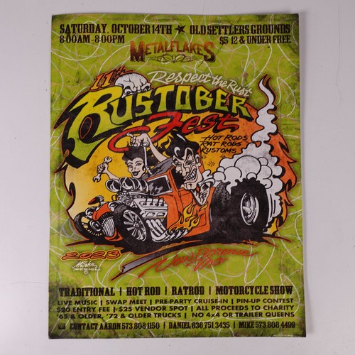 Rustober fest flyer - rustober,