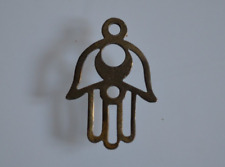 orient military badge? brass fatma hand with croissant