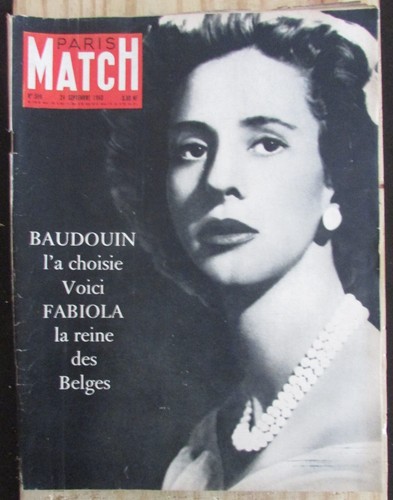 Belgique reine fabiola - belgique,