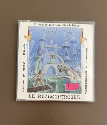 Jeu atari nécromancien - jeu, st