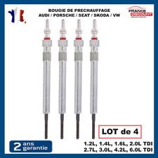 4 Bougie de préchauffage de