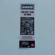 2000 OASIS Lord Don't Slow Me Down Rock Magazine Press Ad 10x30