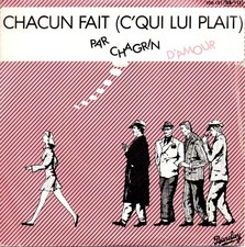 disque 45 tours vinyle Chagrin