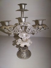 Bougeoir chandelier métal