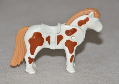 Playmobil poney tachete - poney,