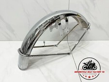 Suzuki GT380 GT500 GT550 GT750 Chrome 53100-31702- Rep Garde-boue avant haute...