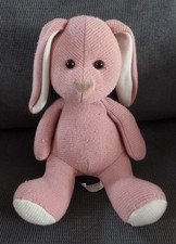 S9 / doudou peluche lapin rose