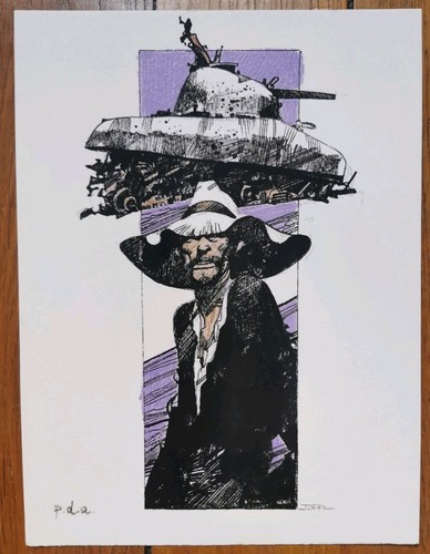 Sergio toppi lithographie - toppi,