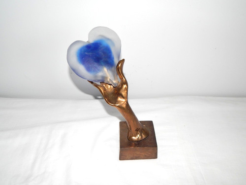 Superbe sculpture bronze - en,
