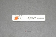 Audi 80 90 B3 Type89 Badge Emblem Sport Edition Genuine 893853681L