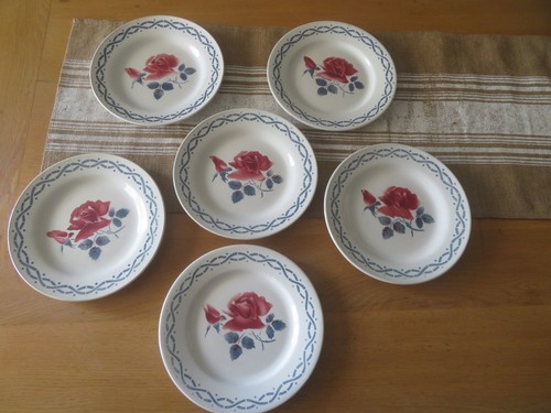 Lot assiettes plates 6 - assiettes, +