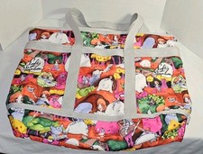 FAFI X LESPORTSAC TOTE BAG SMALL TRAVEL LE SPORT SAC GRAFFITI ART FAFINESS 