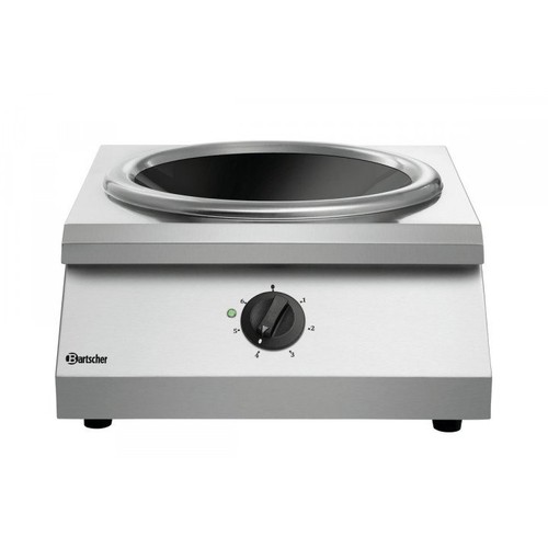 Wok inox induction - inox, (Ø)370