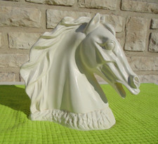 téte de cheval en platre