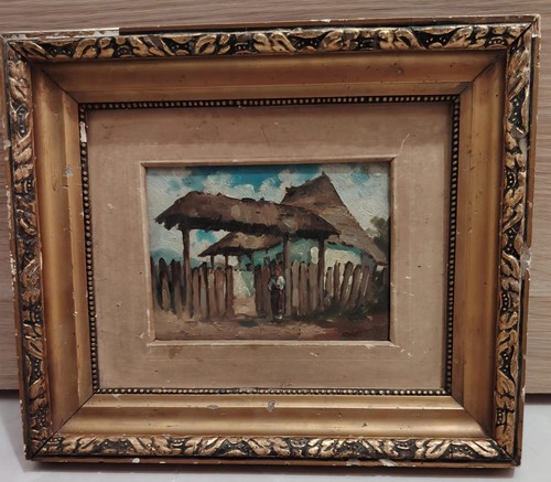 Tableau huile constantin paun - constantin,