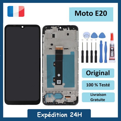 écran complet motorola e20 - Écran,