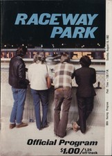 1982 Harness Horse Racing Program  Raceway Park Closed In 2013 After 50 years