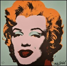 Andy Warhol * Marilyn Monroe * Lithographie * Limitée # XX/2400 CMOA Signée