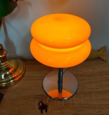 Lampe en verre Orange