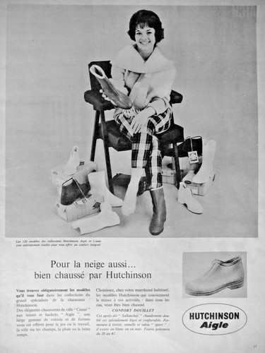 Publicité 1961 hutchinson - publicitÉ,