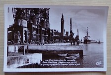 C414A) CPSM CHERBOURG la gare
